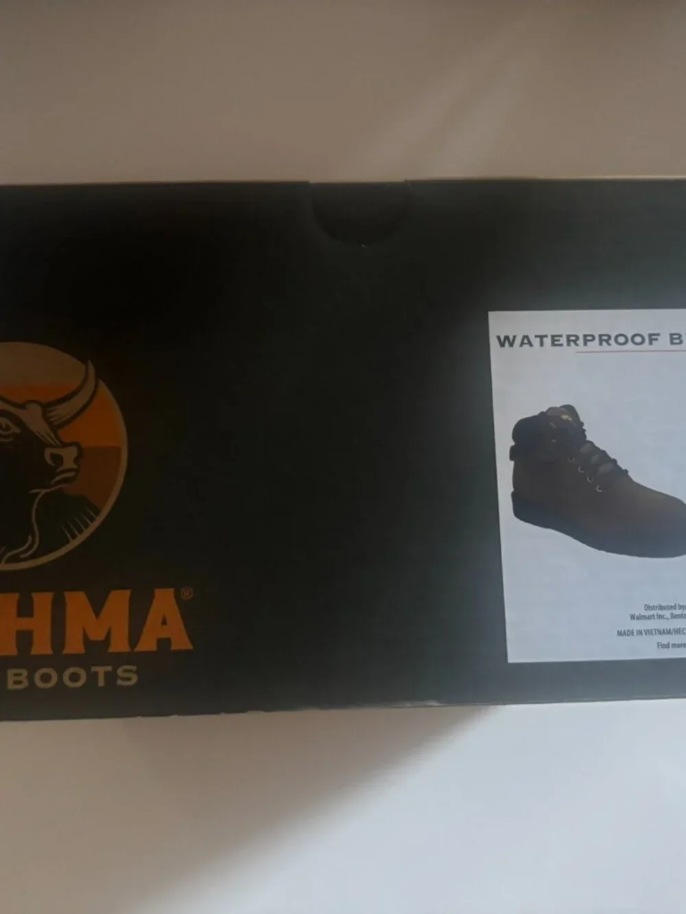 NEW Brahma Men's Bravo Waterproof Soft Toe Work Boots - Size 7.5W